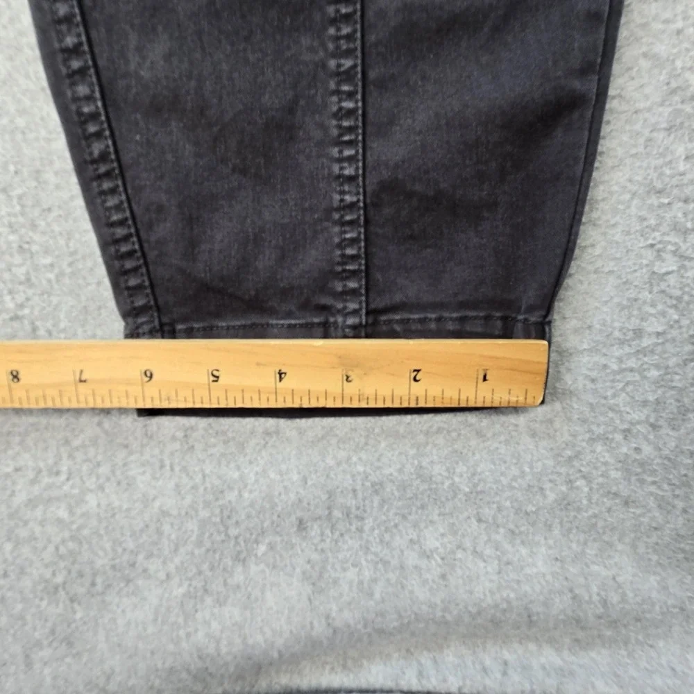 Banana Republic Pants Womens 6L‎ Gray Cargo Twill Stretch Pockets Zip Button